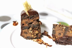 Sesame Chocolate Entremet